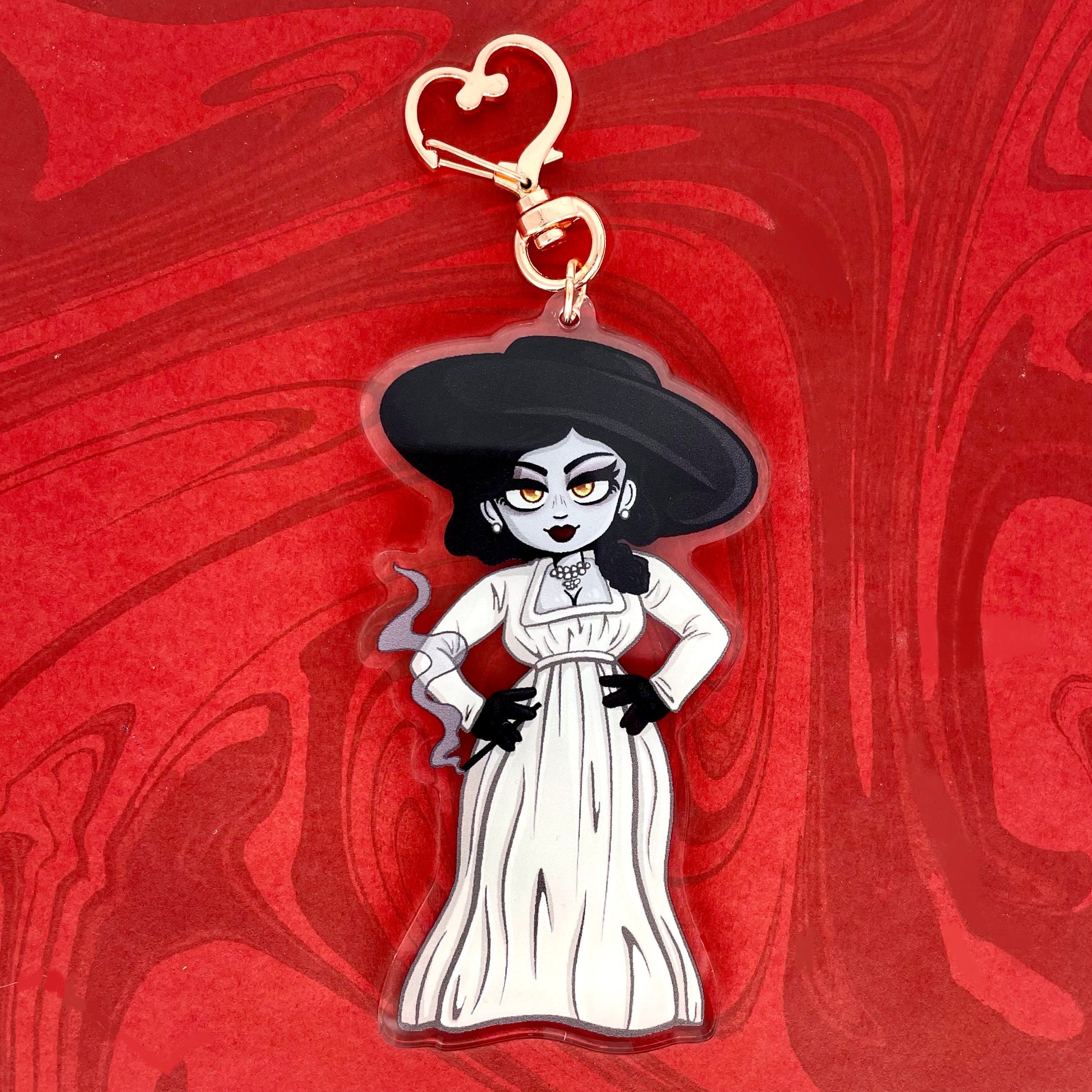 Lady Dimitrescu Keychain - Inkalope