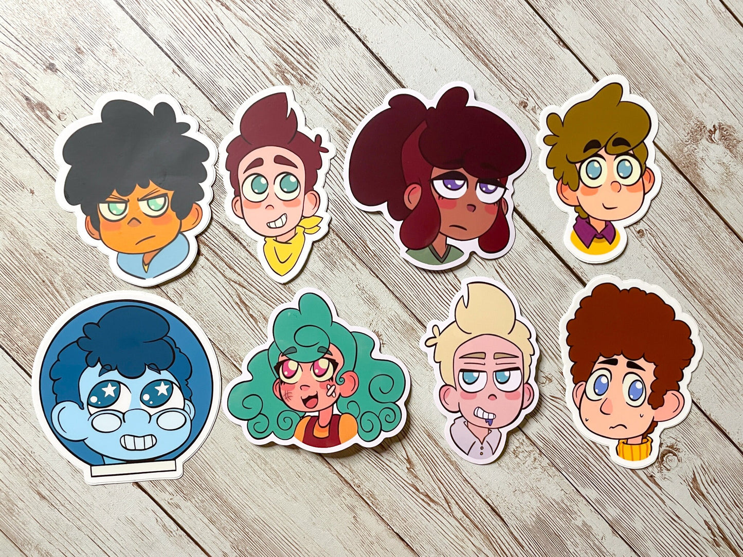 Camp Camp Stickers - Inkalope