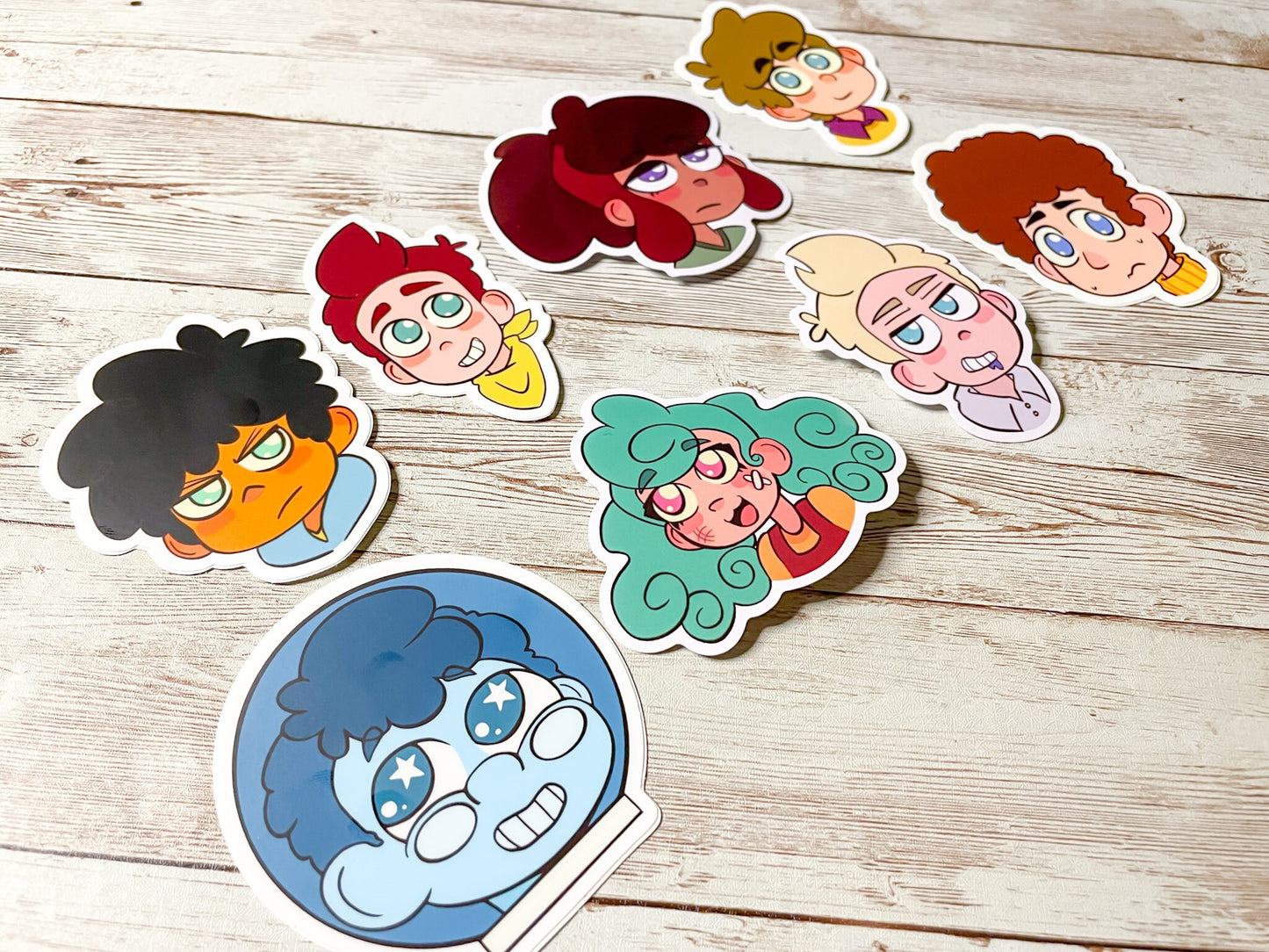 Camp Camp Stickers - Inkalope