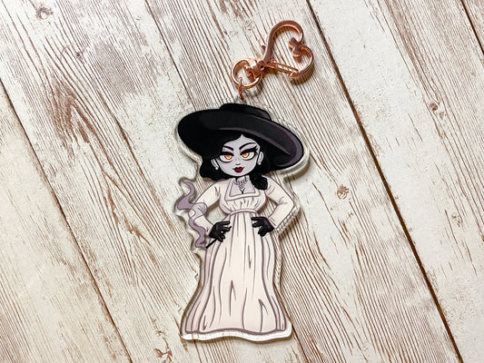 Lady Dimitrescu Keychain - Inkalope