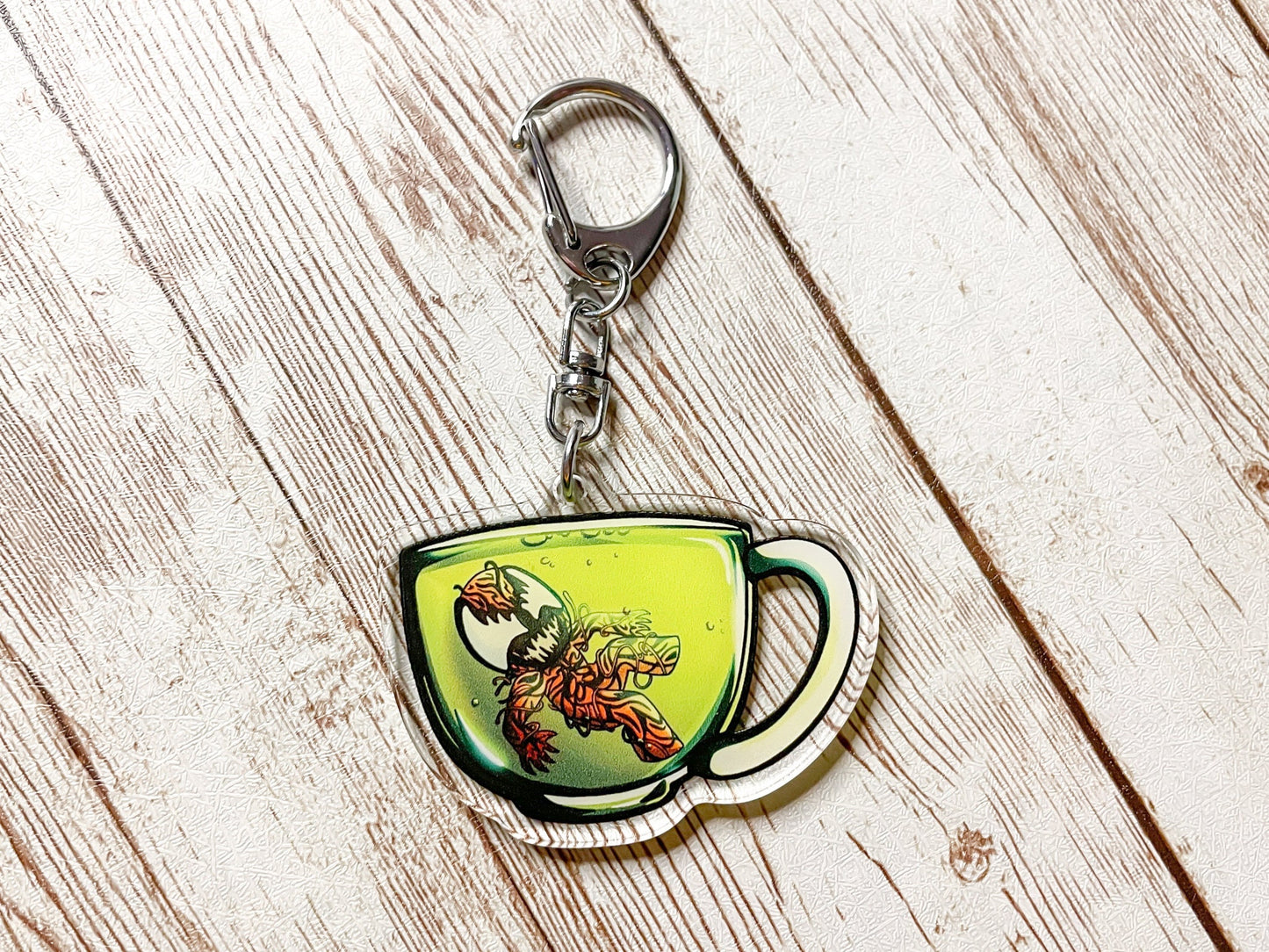 Symbiote Tea Keychains - Inkalope