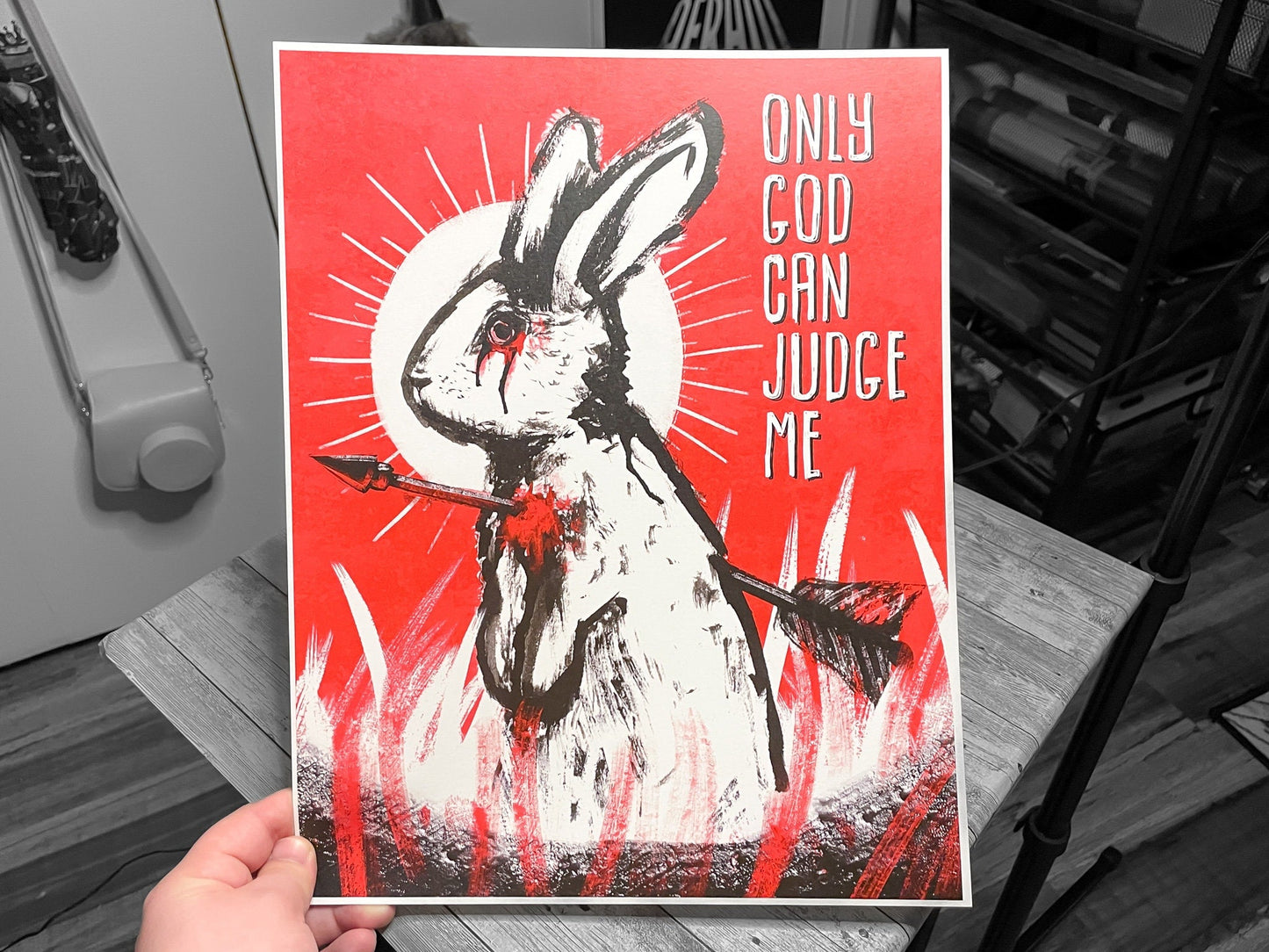 Rabbit Print - Inkalope