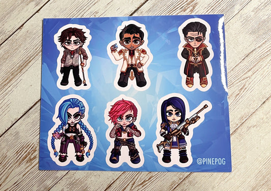 Arcane Sticker Sheet - Inkalope