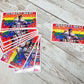 Herbert West Trans/Gay Flag Stickers
