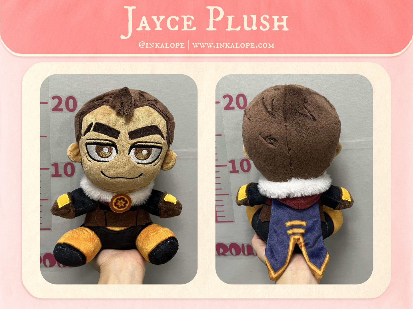 Jayce Plush PREORDER - Inkalope