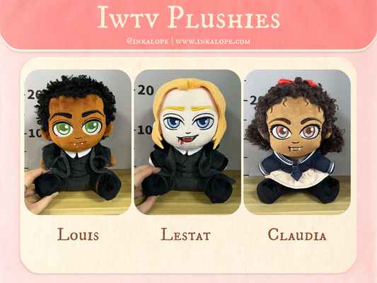 Vampire Plush PREORDER - Inkalope