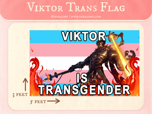 Viktor Transgender Flag - Inkalope